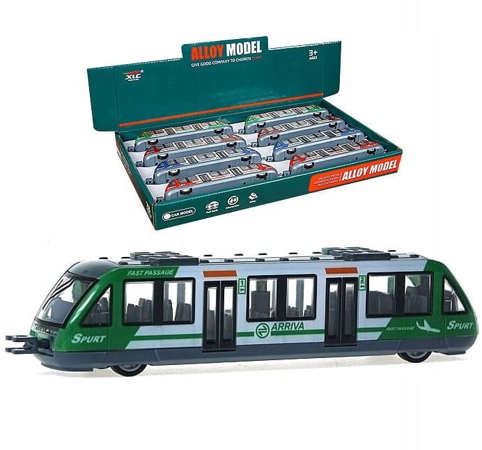 Tramwaj Napęd Wagon Tramwajowy 18 Cm Modern Nowoczesny Możliwość Łączenia