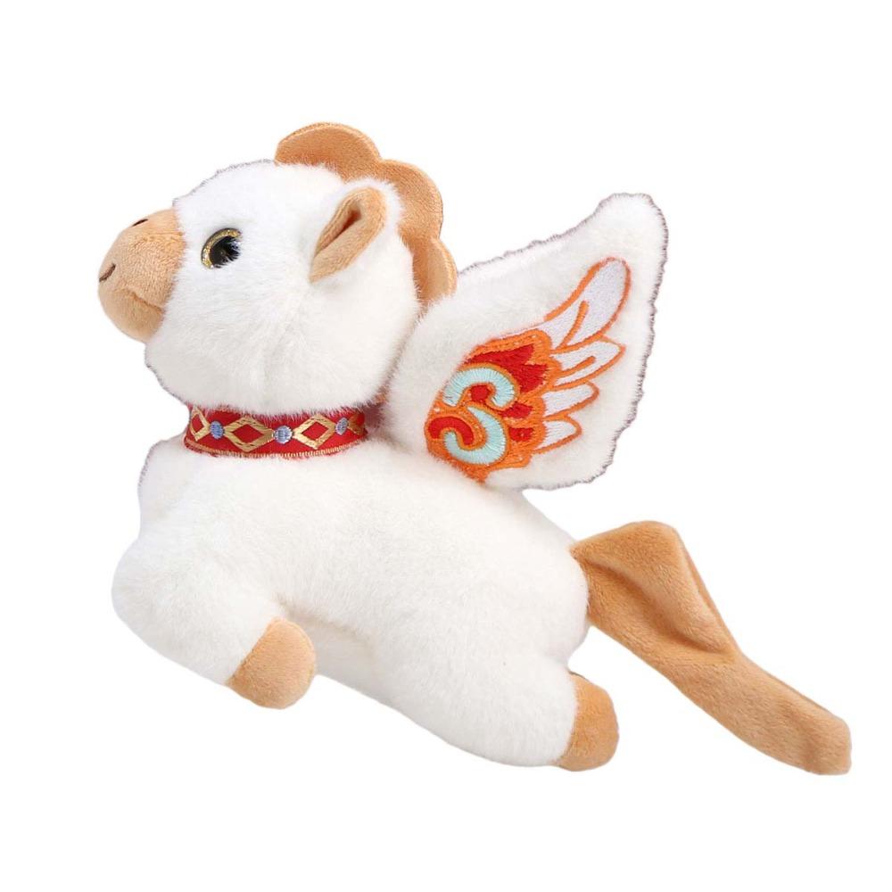 Cartoon Steed Doll Plush Flying Horse Keychain Plush Horse Doll Pendant Home Decoration