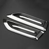 2шт акульи жабры автомобиль автомобиль-Стайлинг боковой поток воздуха вентиляционный декор наклейка
