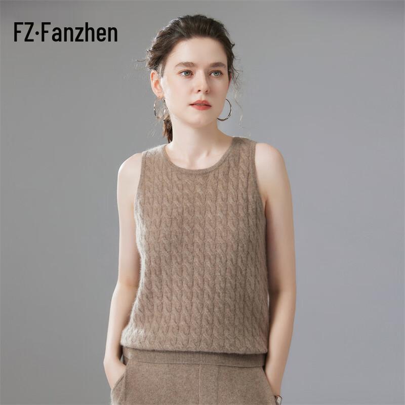 Женский кашемировый топ-майка Fanzhen