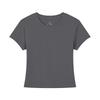 Solid Color Short-sleeved T-shirt for Women's New Inner Round Neck Bottoming Shirt Versatile and Slim