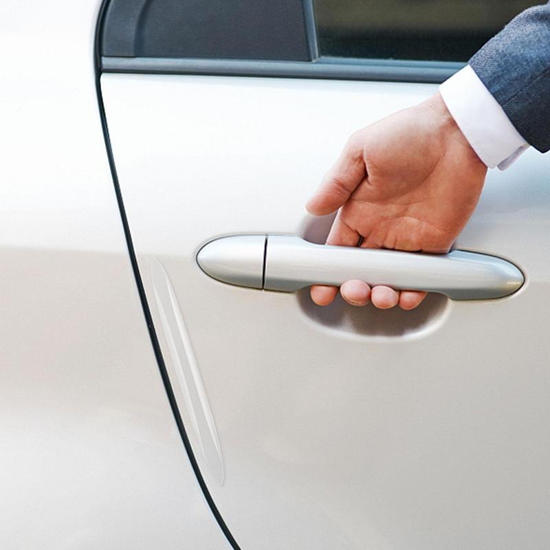 4 шт., полоса для предотвращения столкновений на двери автомобиля, защитная накладка на бампер, защита от столкновений для края двери автомобиля/передней и