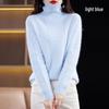 Mink Cashmere High-Neck Loose Pullover: Women's Thick Knit for Autumn/Winter 2025