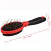 Щетка для собак Массажная Расческа для кошек Удалитель шерсти домашних животных Щетка для груминга собак Двусторонняя расческа для распутывания шерсти собак Продукты для домашних животных