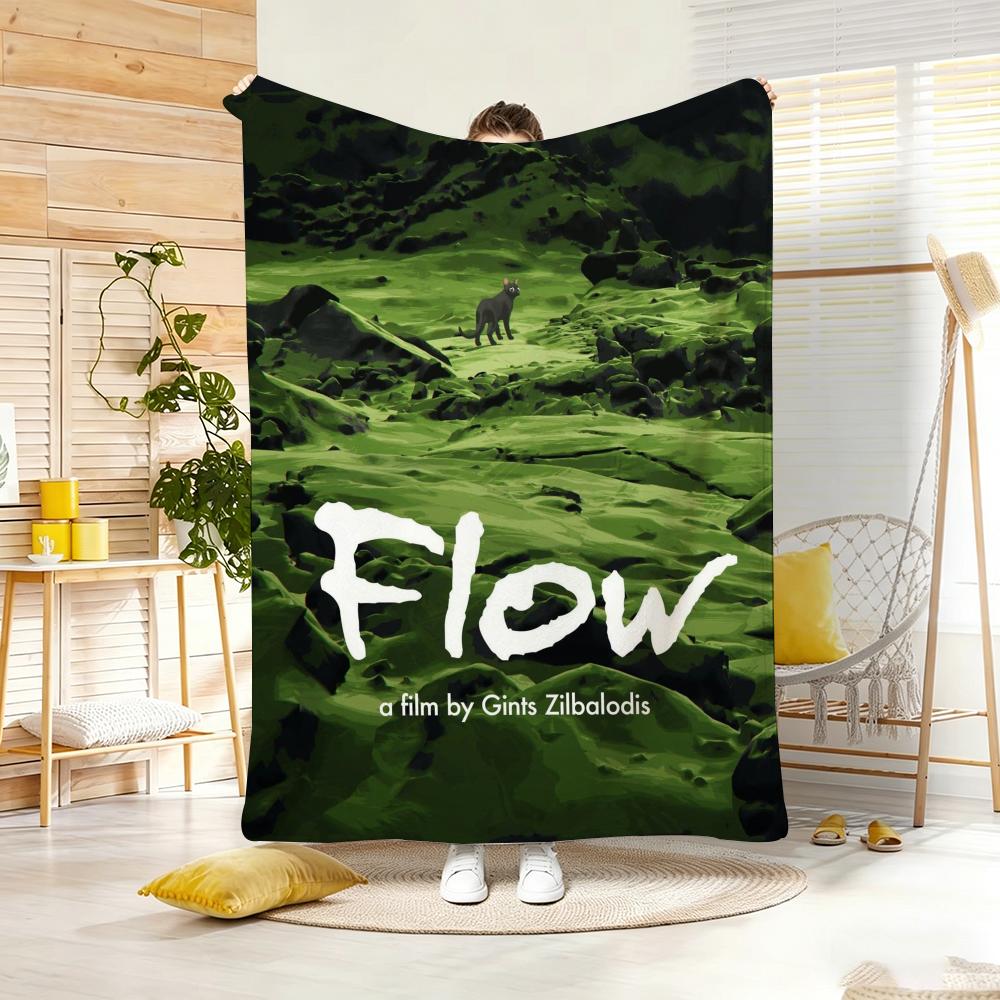 Аниме F-Flows Плед Легкий Фланелевый Мягкий Для Кожи Для Летнего Охлаждения