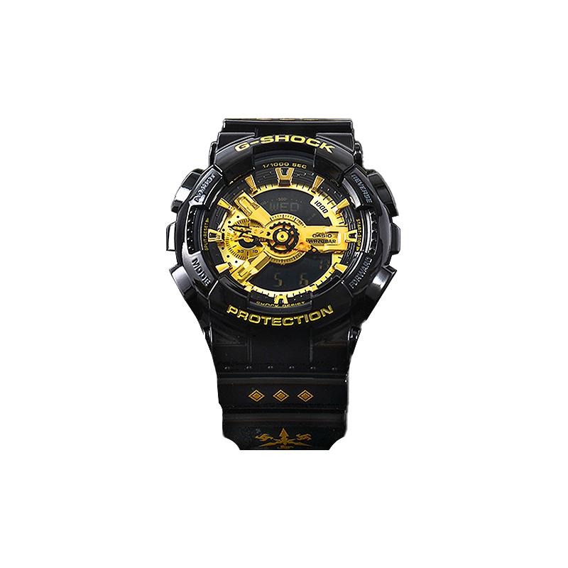 Casio Кастомные часы G-SHOCK Ниндзя Кастом Мода Улица Крутые Высококлассный Кварцевый Механизм Смоляной Ремешок Японские и Корейские Часы Мужские;s Часы GA-110GBRZ