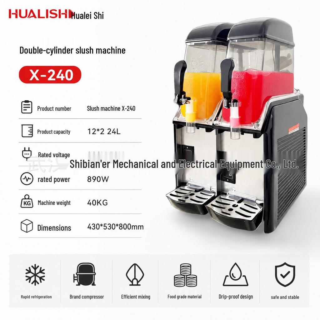Yimeike Multi-Cylinder Commercial Slush & Smoothie Machine