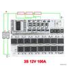 3s 4s 5s BMS 12В 16.8В 21В 3.7В 100А Li-ion LMO Тернарная литиевая батарея Плата защиты аккумулятора Li-полимерная Балансировочная зарядка