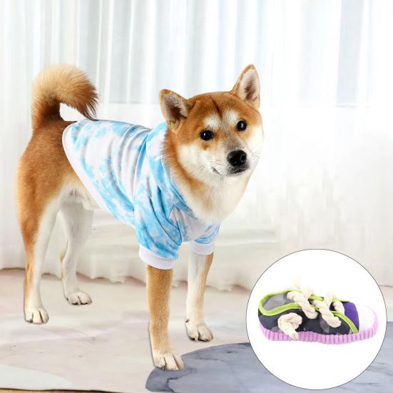 Игрушка для жевания собак в форме ботинка, интерактивная пищащая игрушка для щенков, прорезывающихся зубов, избавление от скуки, товары для животных