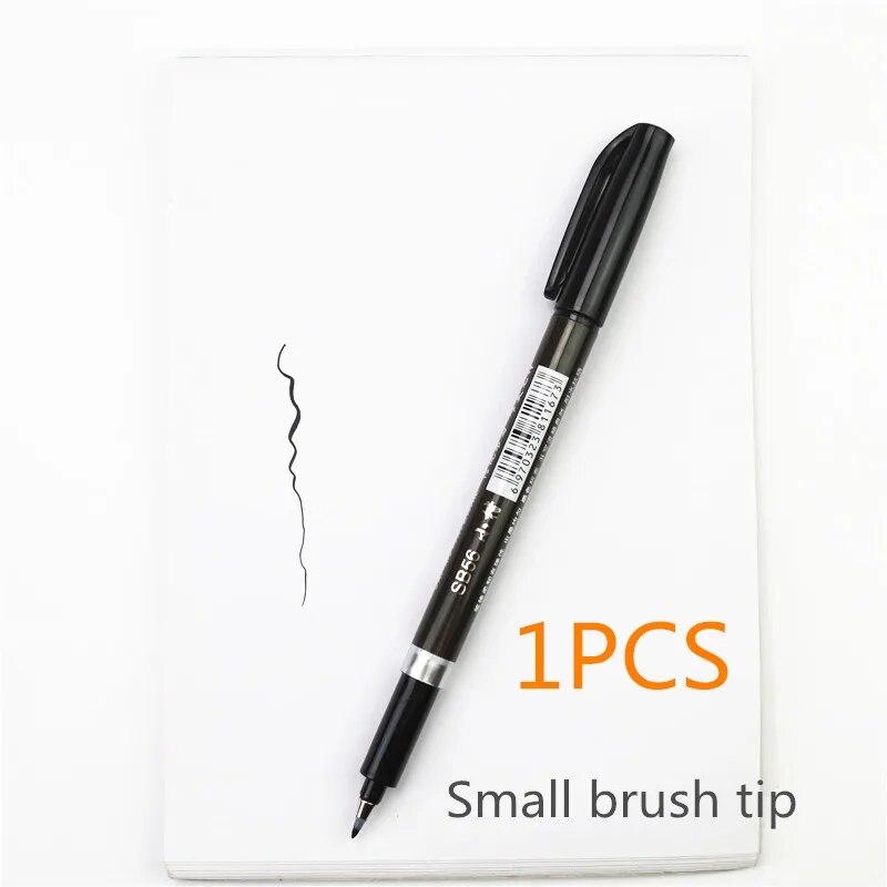 Multifunction Brush Pen Drawing Traces Brush Marker Student Practicing Calligraphy Pen