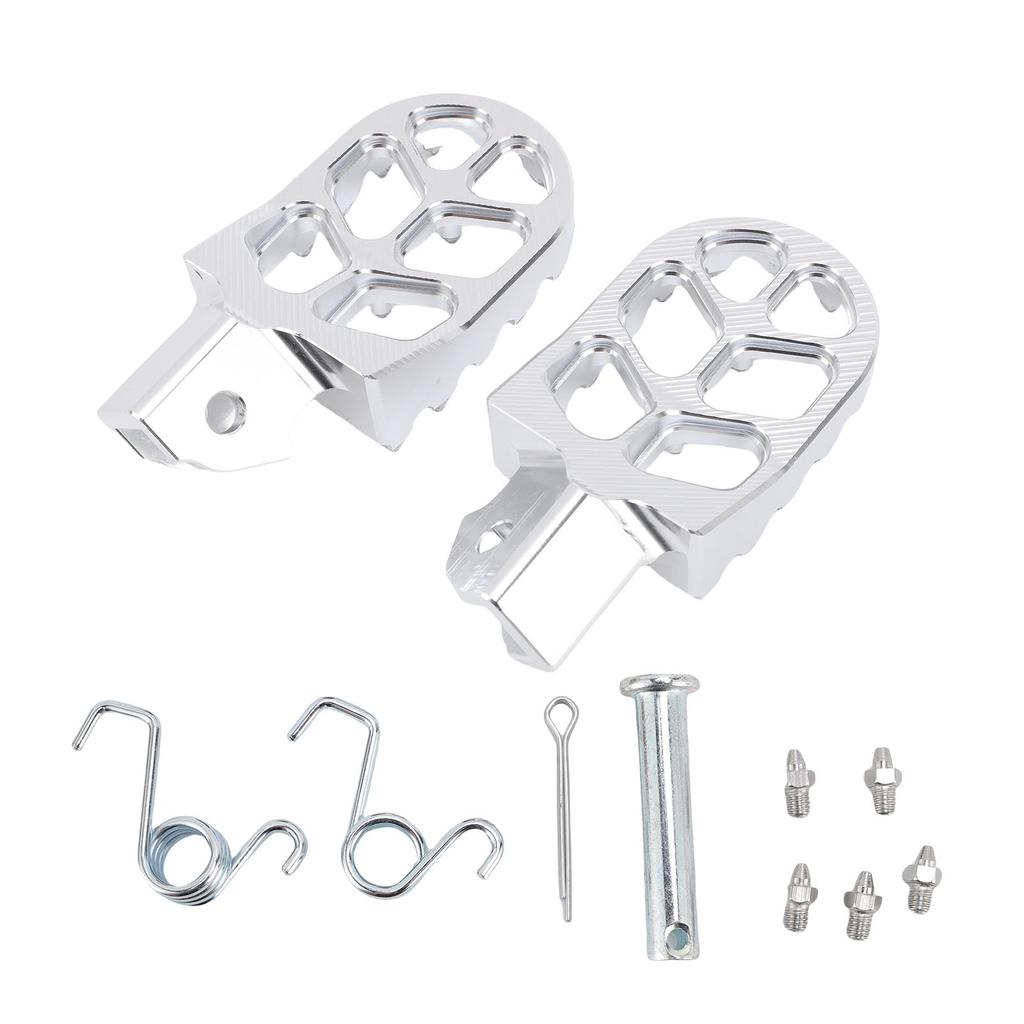 Dirt Bike Foot Peg 7075 Aluminium Alloy Strong Load Bearing Motorcycle Foot Rest Peg Replacement for Surron Light Bee X