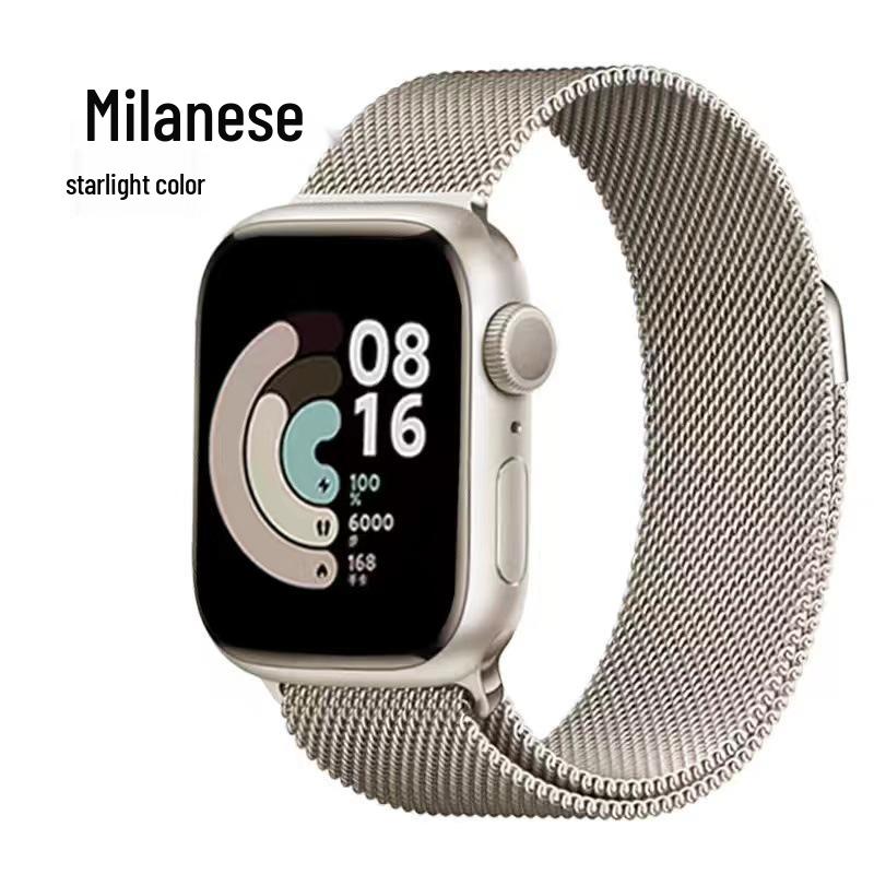 Применимый миланский ремешок с магнитной застежкой для Apple Watch Series 8/7/6/SE/5/4/3/2 и iWatch
