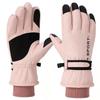 Winter Fleece and Thickened Women's Ski Touch Screen Warm Gloves Outdoor Mountain Climbing and Cycling Windproof and Waterproof Sports Gloves