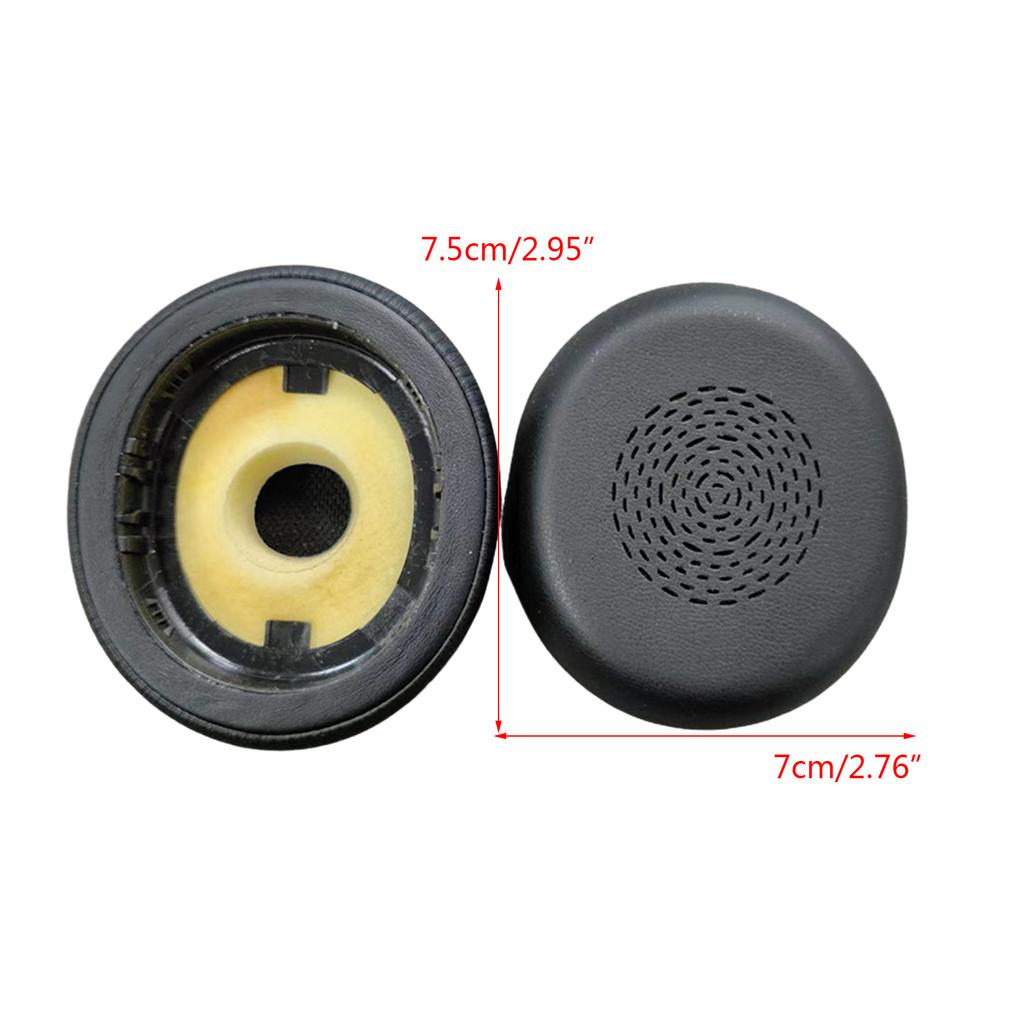 Эргономичные амбушюры Почувствуйте улучшенный комфорт для гарнитур Evolve2 75 Ультрамягкие амбушюры Накладки на уши Идеальная посадка