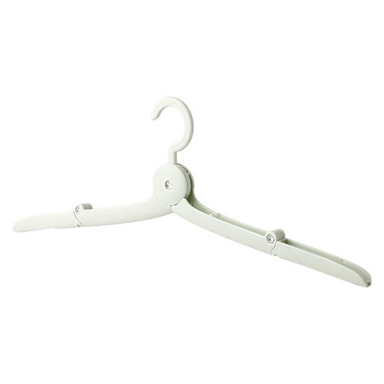 Clothes Hanger Durable Foldable Travel Hanger Space-Saving Windproof Non-Slip Drying Rack for Home Hotel