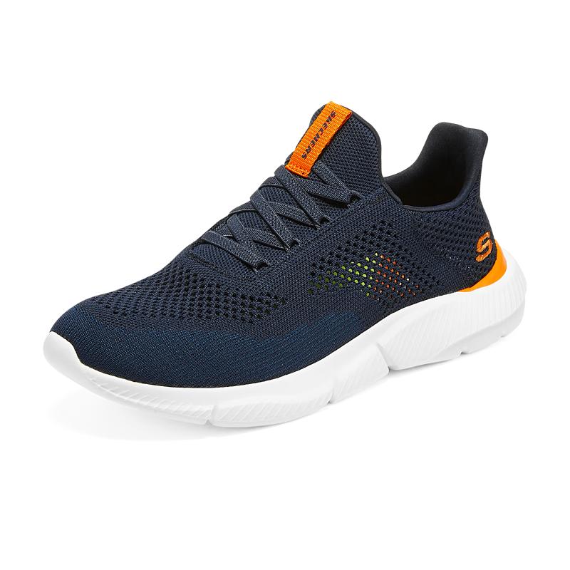Skechers Unisex Lightweight Mesh Lace-Up Running Shoes