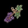 Rhinestones Brooches Crystal for Women Brooch Pins Wedding Vivid Fruit Elegant Jewelry