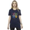 Harry Potter Womens/Ladies Emblems H Spray Cotton Boyfriend T-Shirt