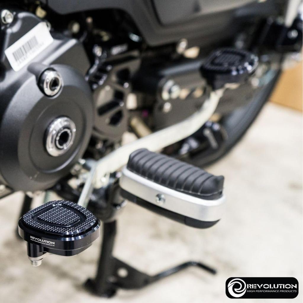 Накладки на педали переключения передач REVOLUTION для Honda Super Cub C125 Накладки на педали переключения передач HONDA C125 JA58 JA48 / (Серебряный)