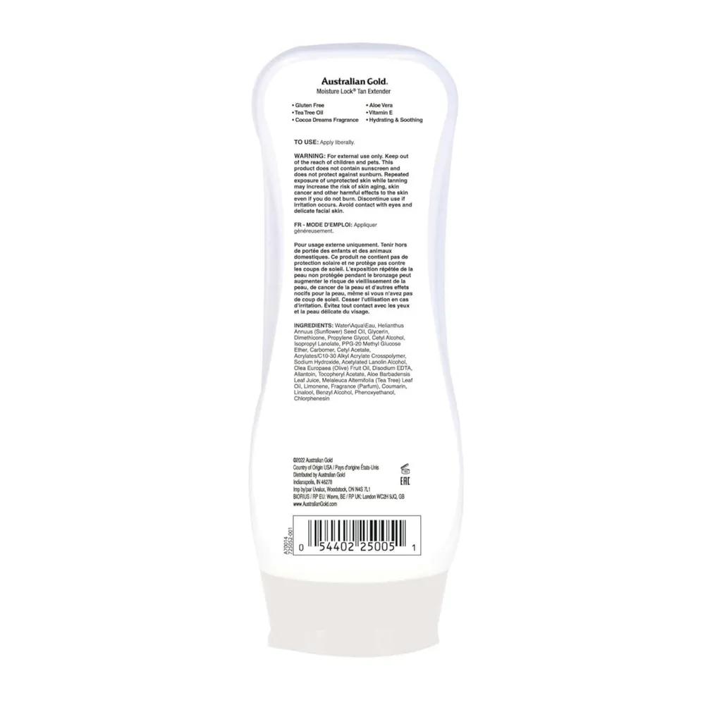 Australian Gold Moisture Lock Tan Extender Lotion 237ml (2 pieces)