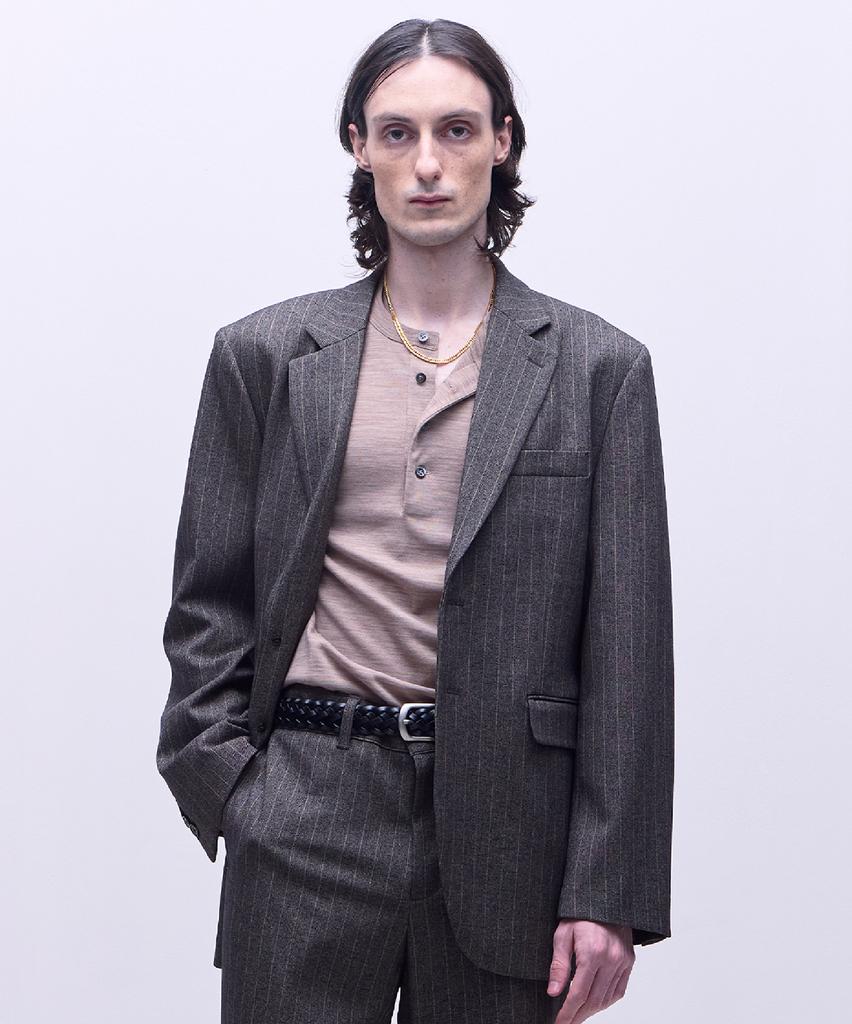 Keep It In A Set Regular Fit Tailored Jacket (Brown)