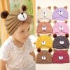 2023 Cute Bear Wool Hat for Kids - Warm & Comfortable for Autumn and Winter