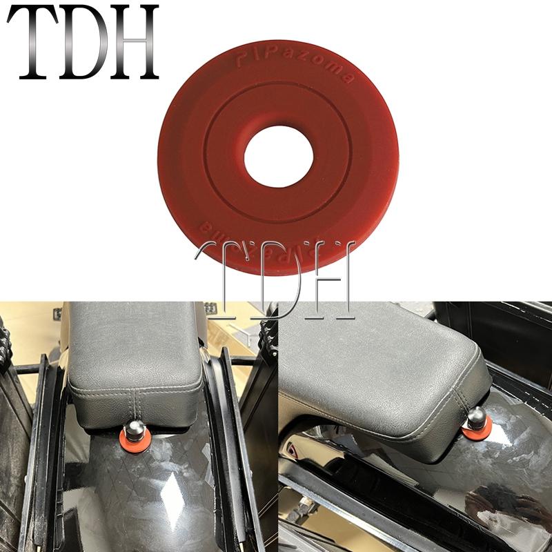 Резиновая прокладка заднего крыла сиденья водителя, крепление защитное для Harley Sportster Iron 1200 883 Fat Street Bob FXBB CVO Road Glide