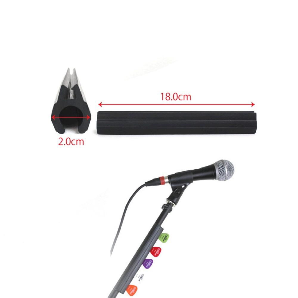 Guitar Accessories Bass Pick Holder Guitar Picks Clip Guitar Picks Holder Music Microphone Stand