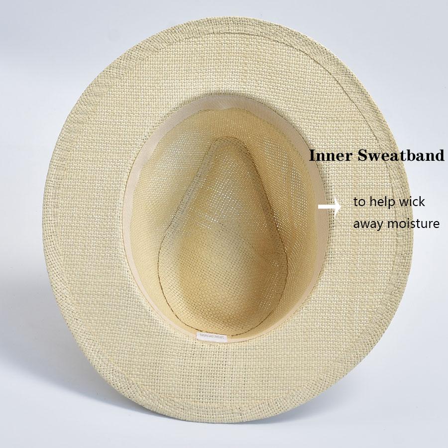 Летние повседневные соломенные шляпы для женщин и мужчин, панама, трилби, джазовая шляпа, защита от ультрафиолета, пляжная шляпа, чепчик