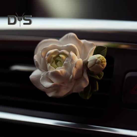 Jasmine Car Perfume Elegant Aromatherapy Easy Installation Car Aromatherapy for Inner Air Conditioned Air Outlet