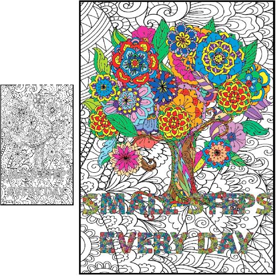 Giant Coloring Poster for Adults and Kids - Wall Coloring Poster Motivational - Large Coloring Posters for Classroom - Huge Coloring Poster at Work