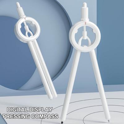 1 комплект студенческого компаса, многофункциональная цифровая панель дисплея, компас, измеритель круга для точного рисования для школы