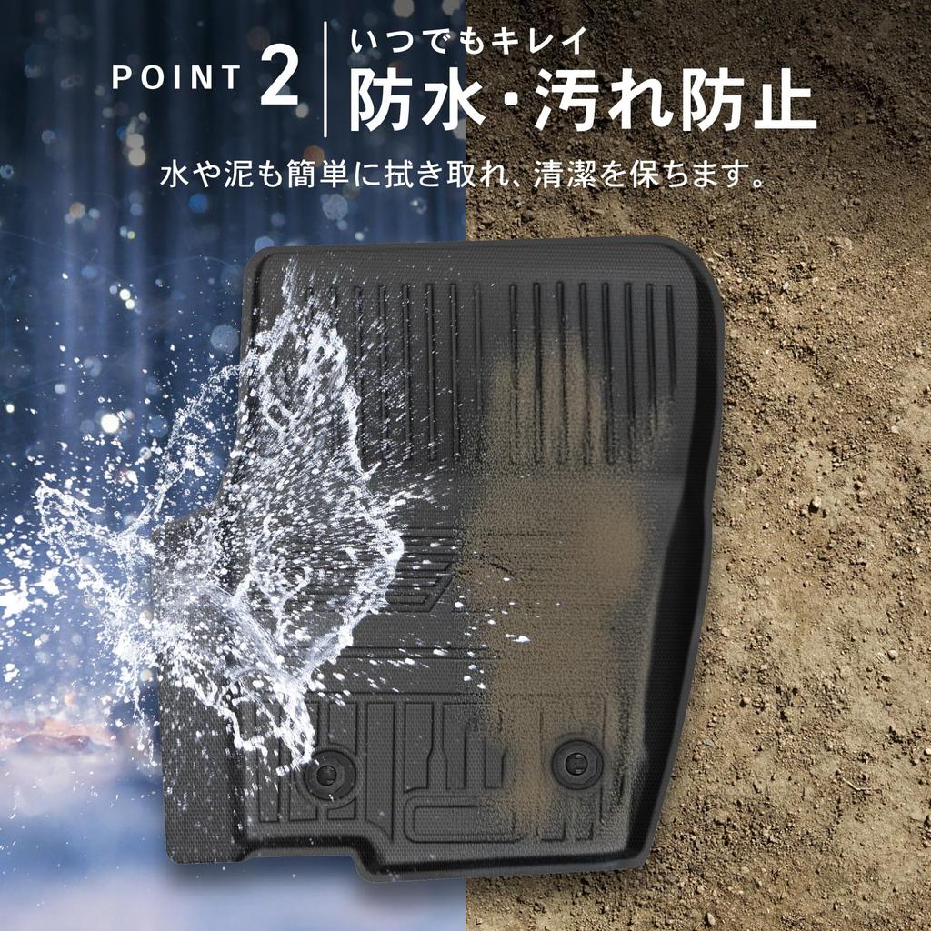 Craftworks Days Коврики для пола Автомобильные 3D Водонепроницаемые Устойчивые к пятнам Резиновые Салон Эксклюзивные Индивидуальные Аксессуары Багажник Пол DAYS