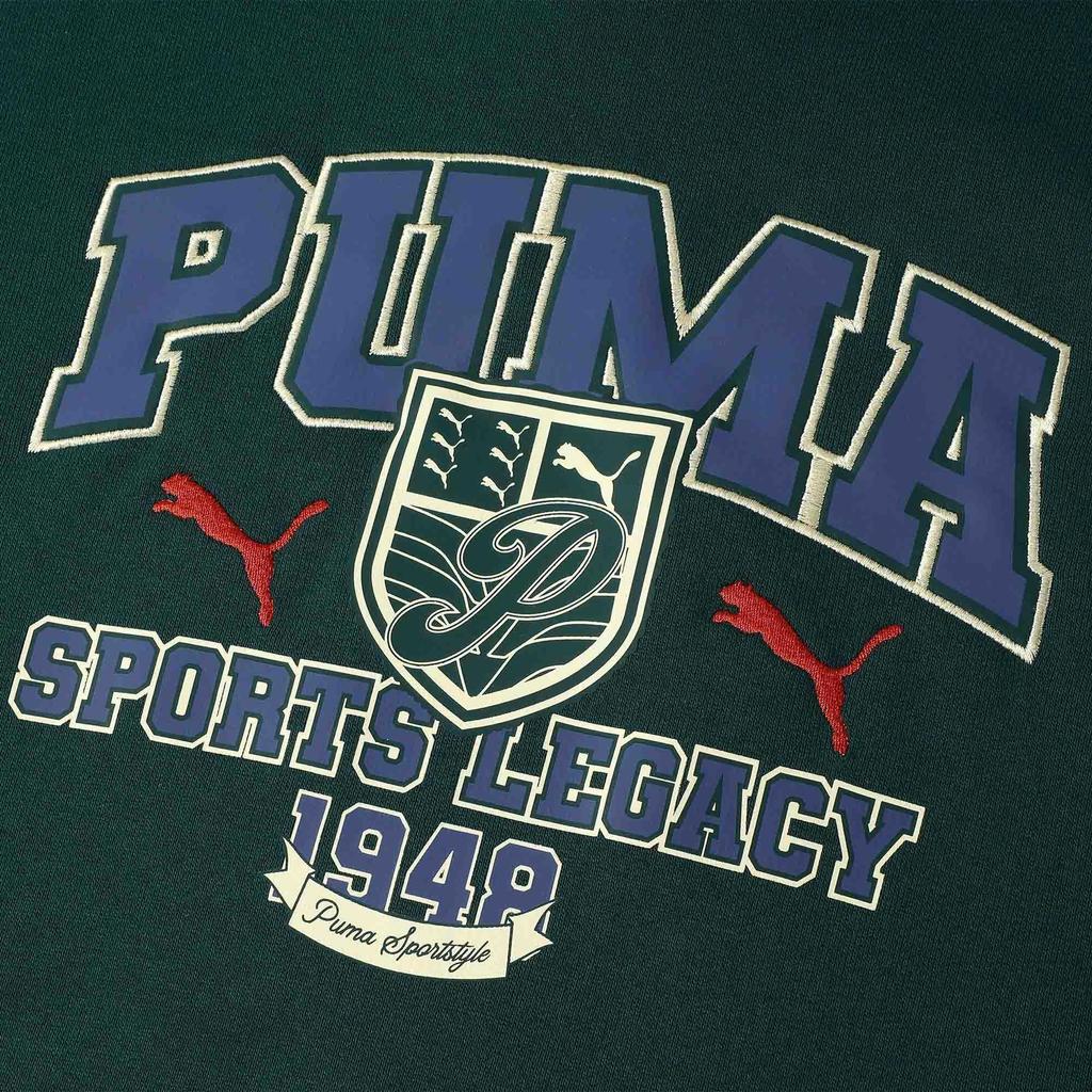 New PUMA Sweatshirt Men's Dark Green 631874-60
