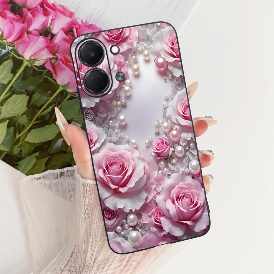 For Tecno Spark Go 3 Case KN3 Luxury Butterfly Painted Cover Soft TPU Phone Case For Tecno Spark Go 3 SparkGo3 Back Cover Fundas