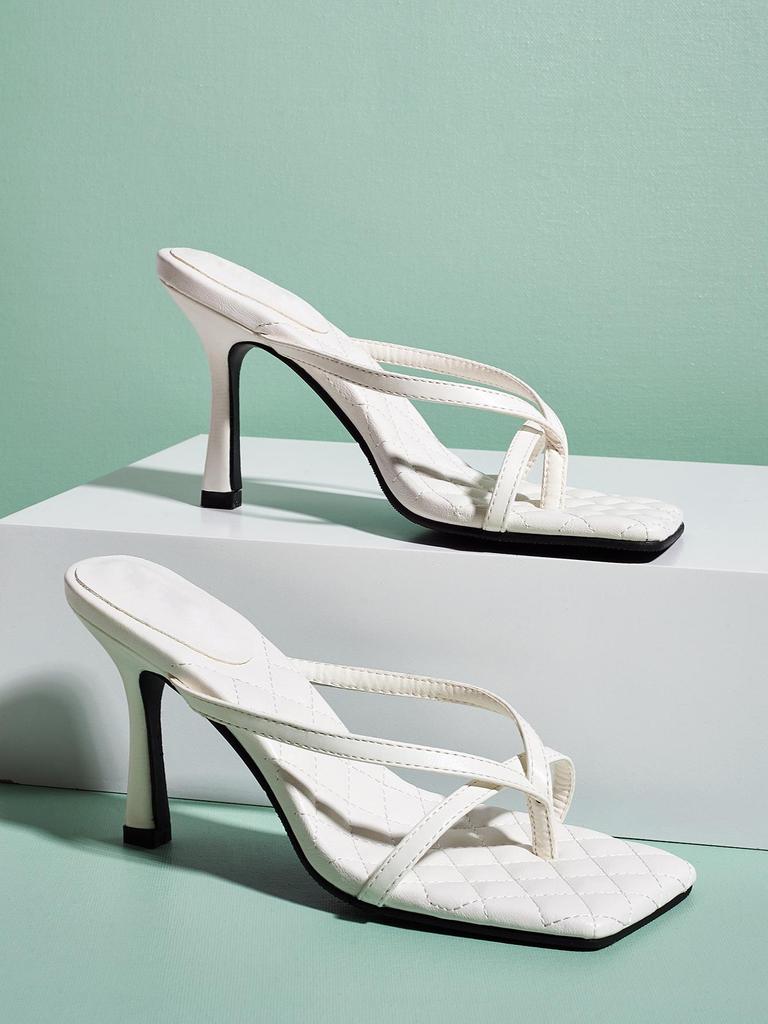 Женские босоножки на шпильке и шлепанцы Plus Size 2025 - Сексуальные туфли на высоком каблуке для Европы и Америки