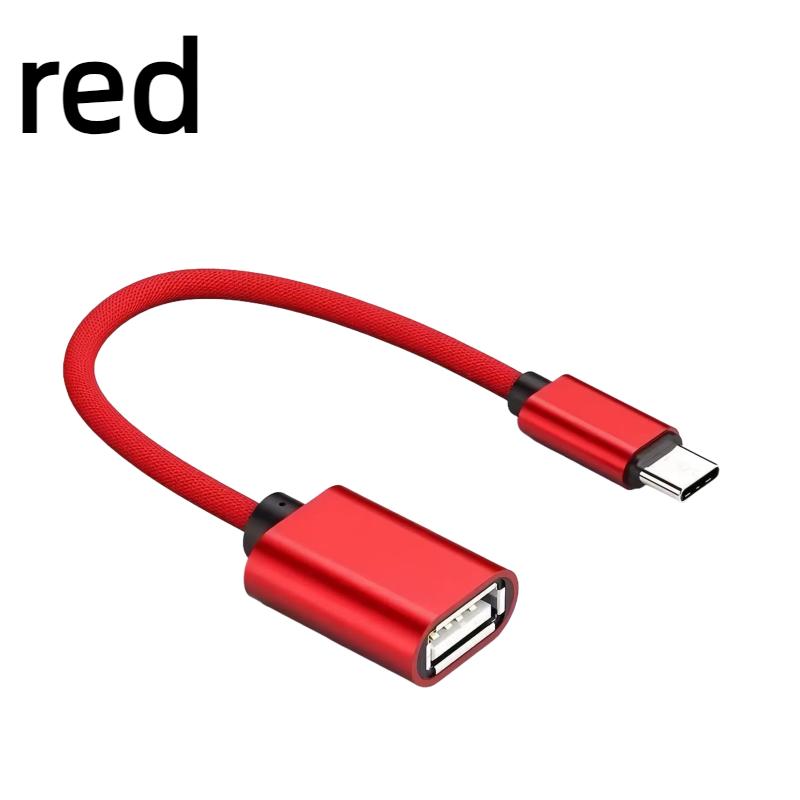 USB Type C Male to USB Female Cable Adapter USB-C To USB OTG Adapter Cable OTG Cable 3