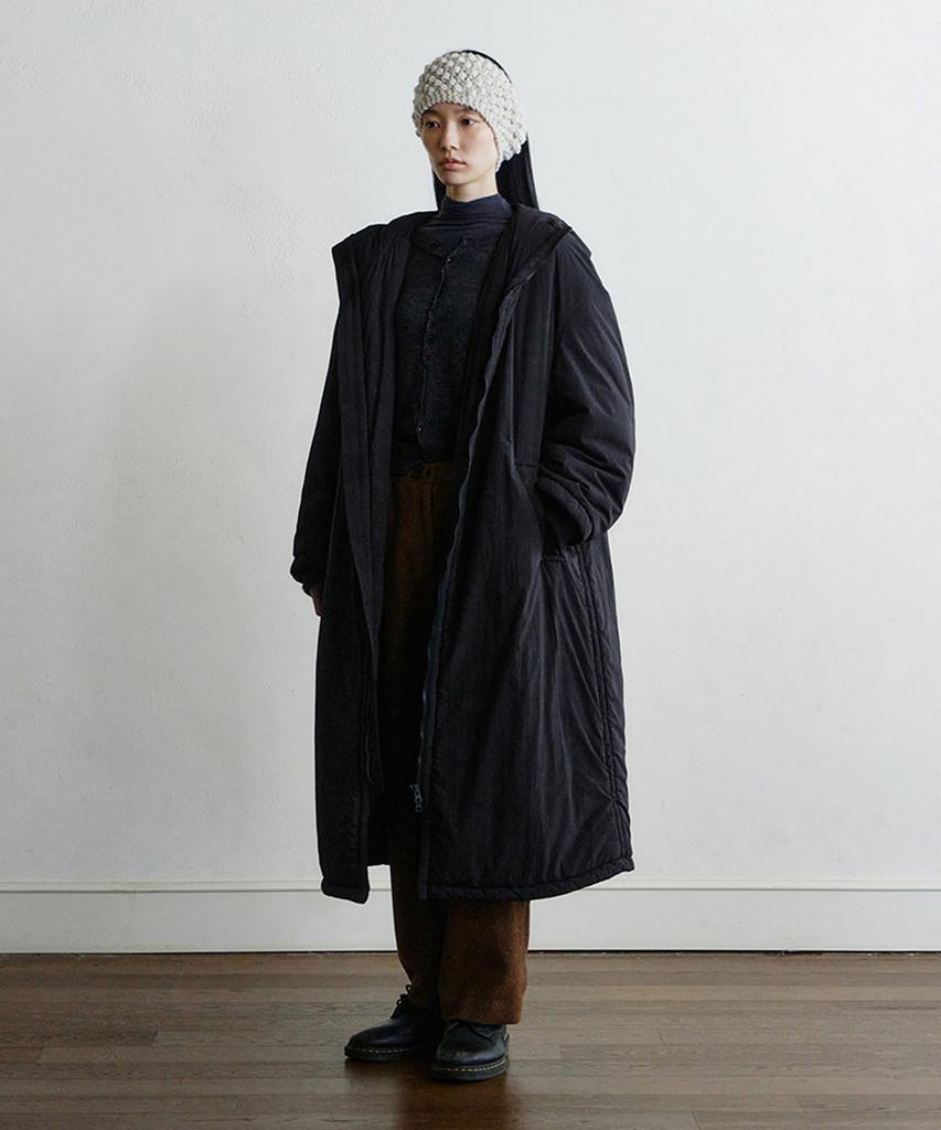 Monochrome Riv Padded Coat (Black)