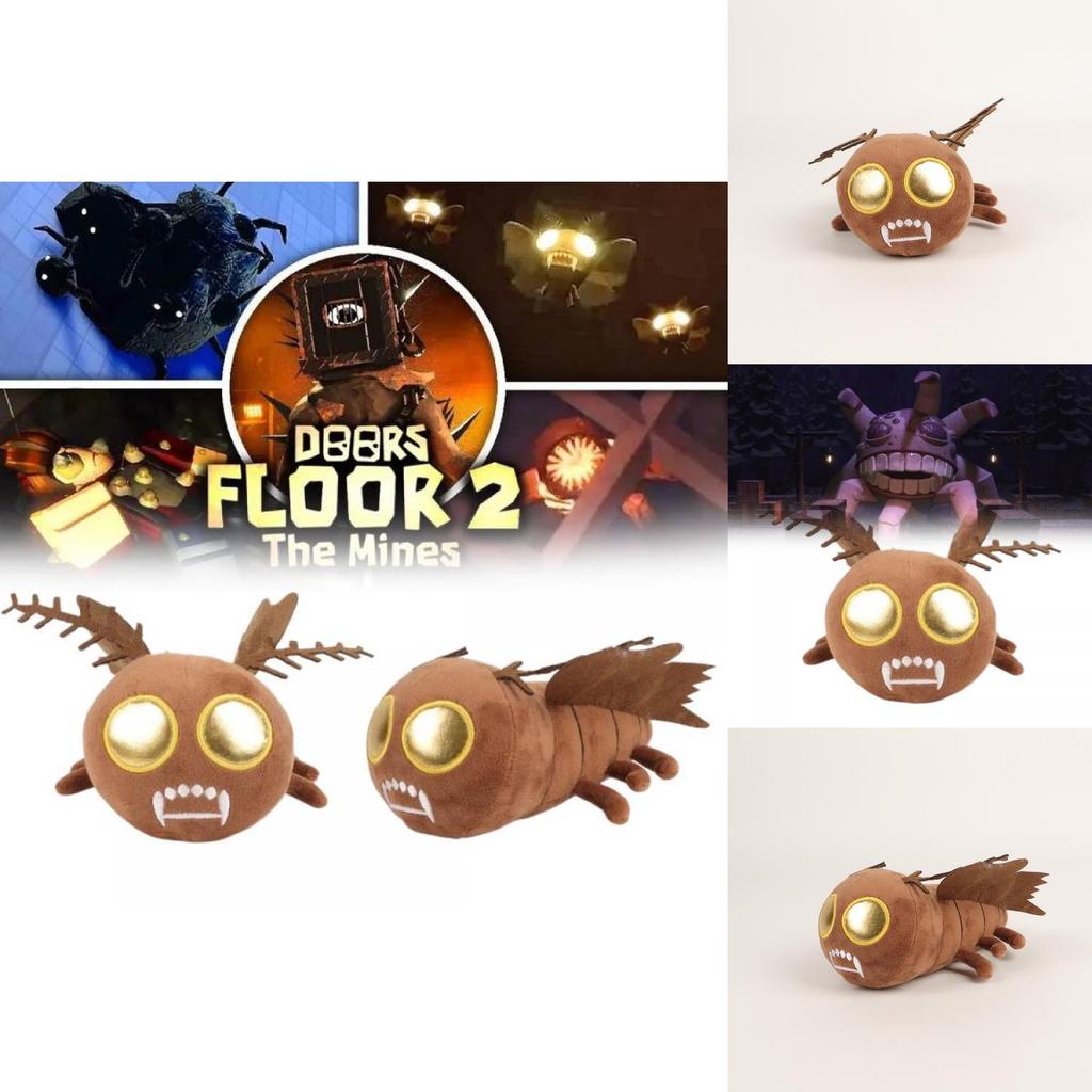 Мягкая и приятная на ощупь плюшевая игрушка Doors Floor 2 Game Edition Страшная моль Коллекционная фигурка