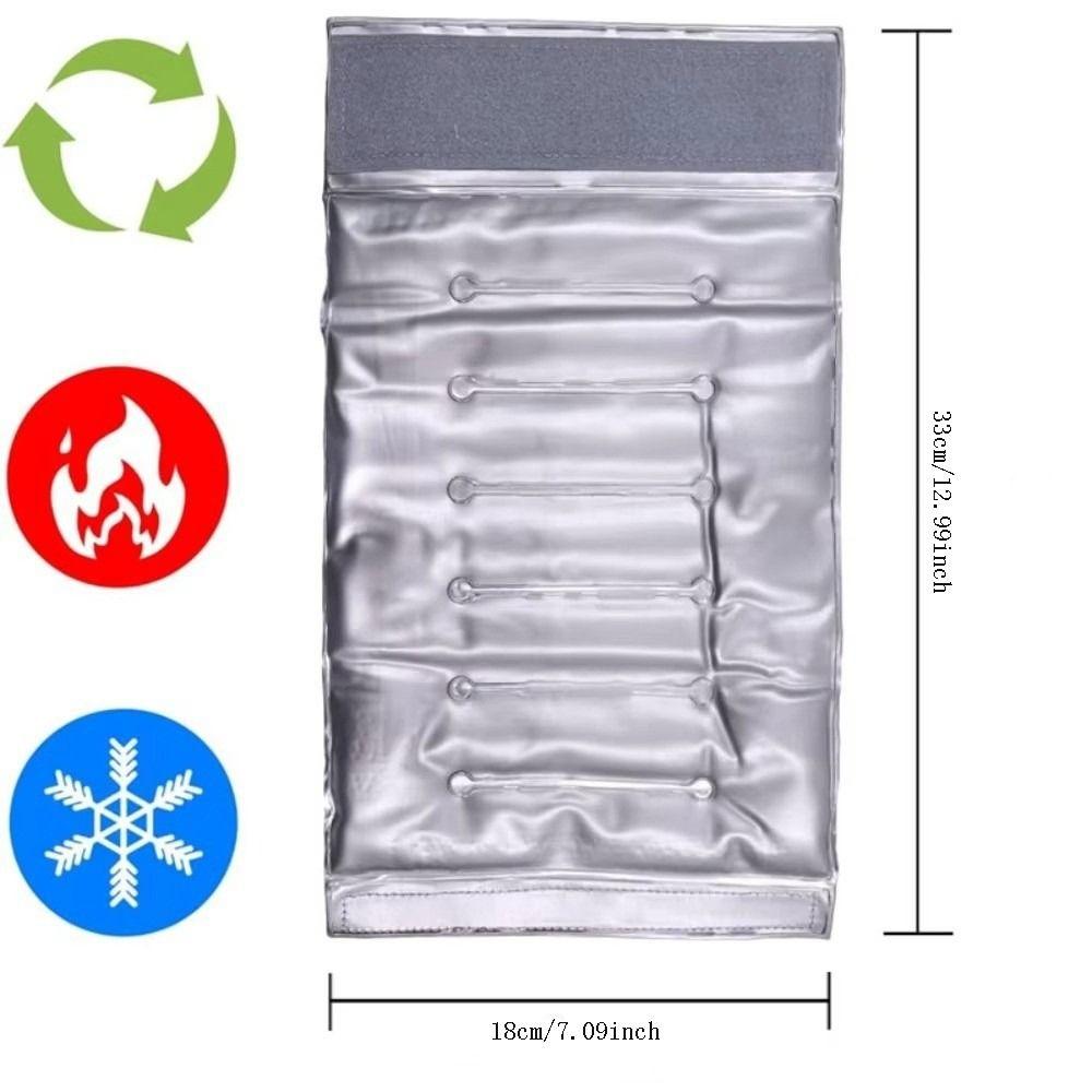 Reusable Insulated Wine Sleeve Refrigerant Gel Bottle Cooler Bag Rapid Gel Cooler Wrap Barbecue