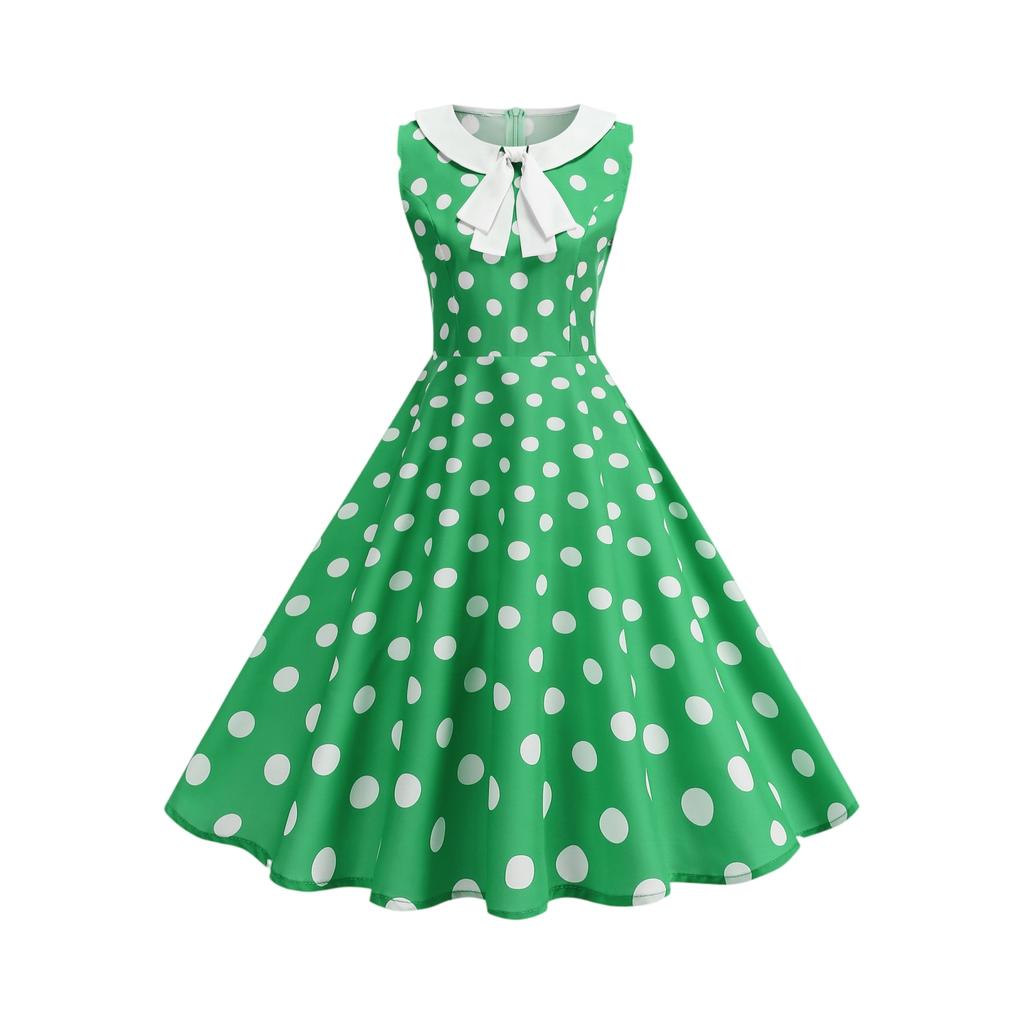 Женское модное цветное платье без рукавов