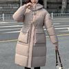 Winter Coat Female Long Parkas Hooded Plus Size Fashion Loose Thick Warm Women's Jackets Winter Overcoat