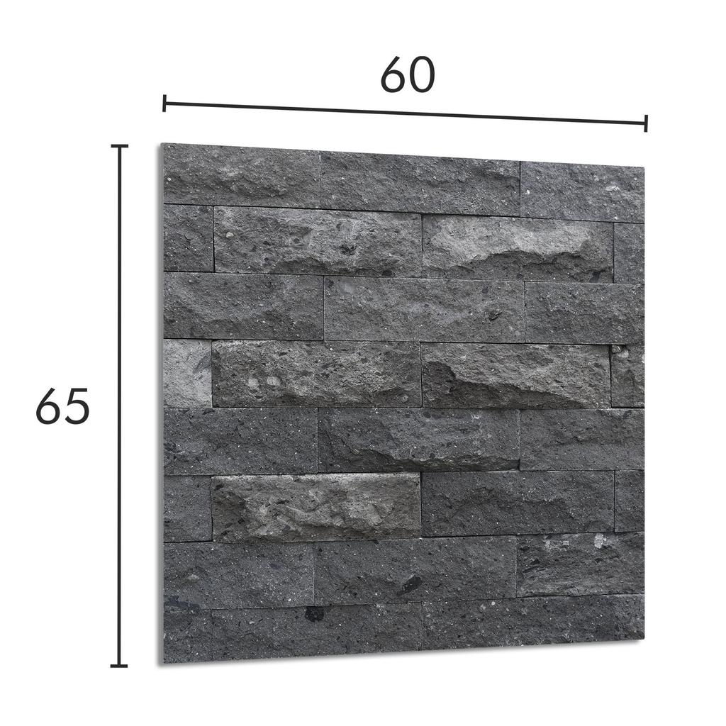 PANEL SZKLANY DO KUCHNI 60x65 Cegła