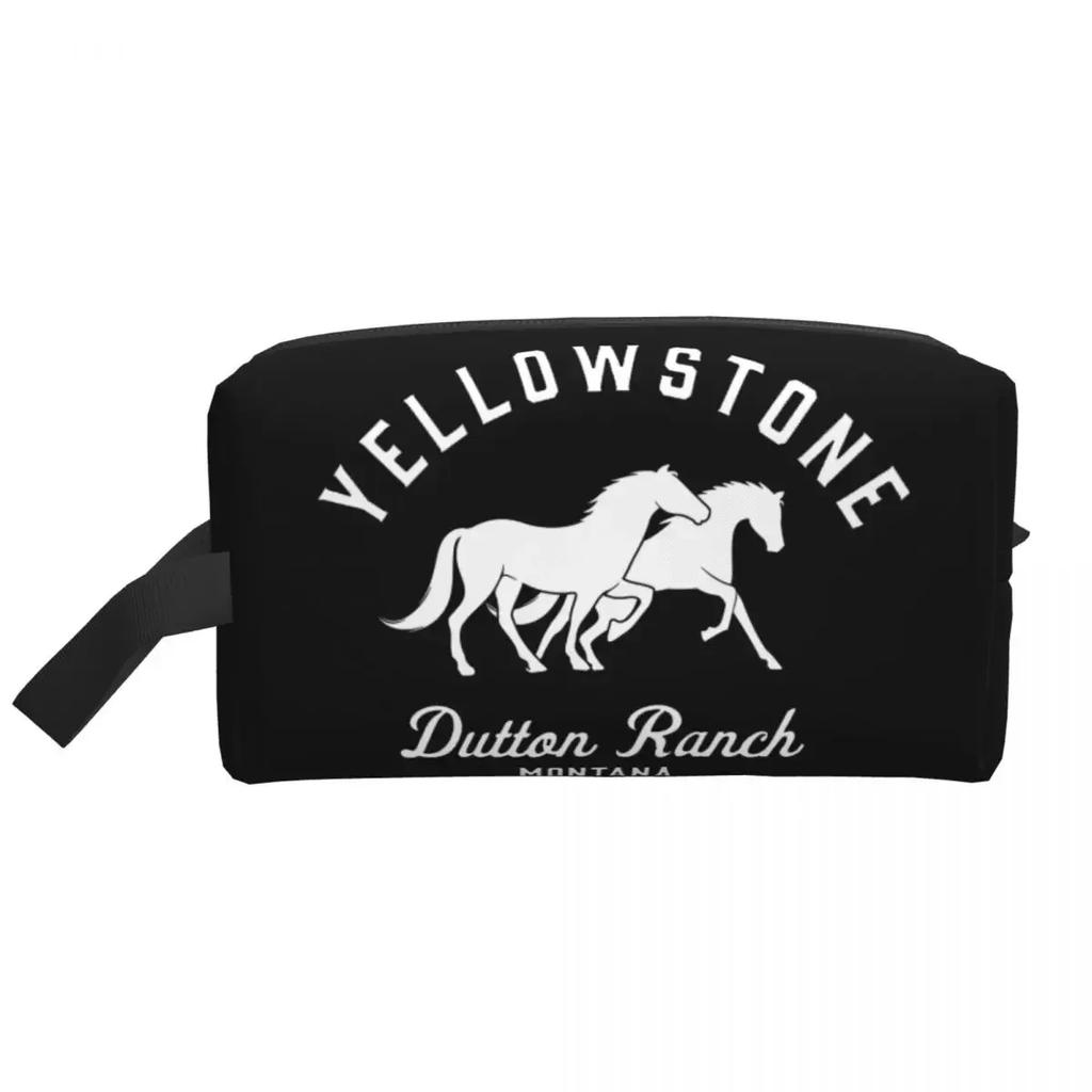 Косметичка Ranch Yellowstone Kawaii Органайзер для макияжа и косметики Женский Бьюти-кейс для хранения Дорожный несессер