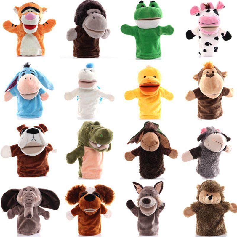 Soft And Cuddly Animal Hand Puppet Doll Perfect For Role-playing And Storytelling 25cm Height