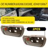 2x Внутренняя ручка двери водителя слева для Toyota Camry 2002-2006 EXV
