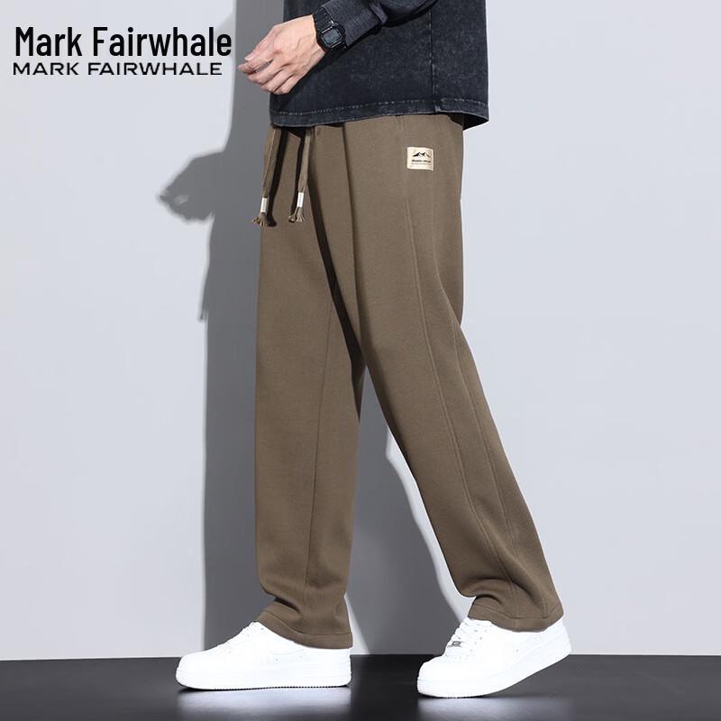 Mark Fairwhale Men's Autumn/Winter Loose Straight-Leg Casual Pants