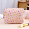 Fashion Fruit Print Cosmetic Bag Women Make Up Bag Portable Travel Cosmetic Organizer Female Makeup Pouch Case Toiletries Bag