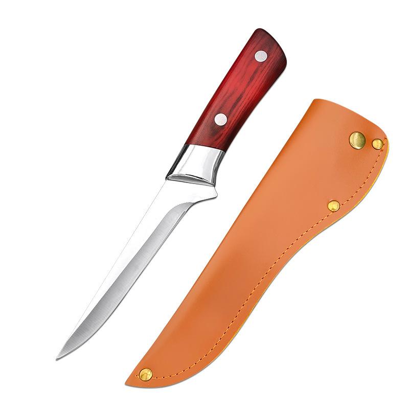 1 шт. Многоцелевой нож для обвалки и мясника из нержавеющей стали - Острый инструмент для разделки мяса и костей для поваров