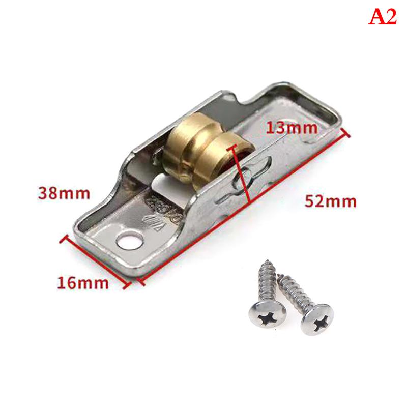 Раздвижные колеса Ролики Тяжелые бесшумные ролики для раздвижных дверей из нержавеющей стали Мебельная фурнитура